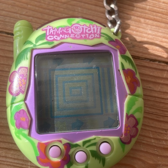 Tamagotchi Connection V4 2004 Pink Striped & Tamagotchi  Connection V3 Green... - Picture 2 of 5